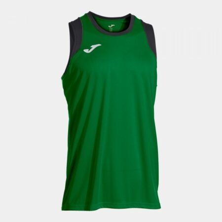 CANCHA SLEEVELESS SHIRT GREEN BLACK