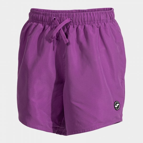 STRIPE SWIM SHORTS FUCHSIA