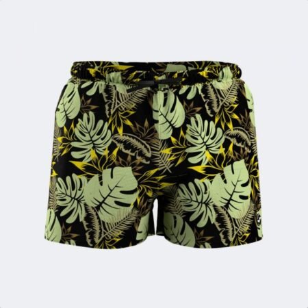 SANTA MÓNICA SWIM SHORTS LIME BLACK