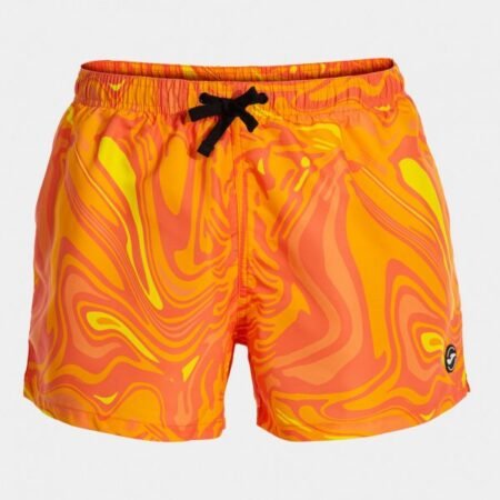 SANTA MÓNICA SWIM SHORTS CORAL ORANGE