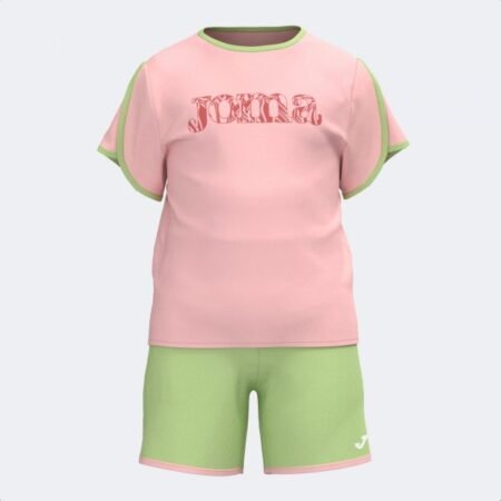 KIDS CAMP SET PINK LIME