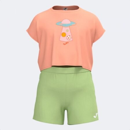 KIDS CAMP SET ORANGE LIME