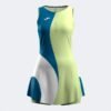 CHALLENGE DRESS GREEN BLUE