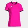 COMBI PREMIUM SHORT SLEEVE T-SHIRT FLUOR PINK BLACK