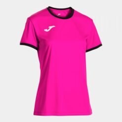 COMBI PREMIUM SHORT SLEEVE T-SHIRT FLUOR PINK BLACK