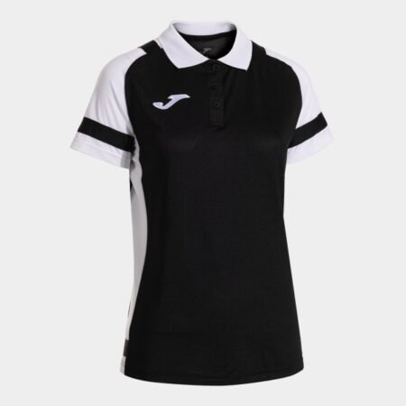 LIDER SHORT SLEEVE POLO BLACK WHITE