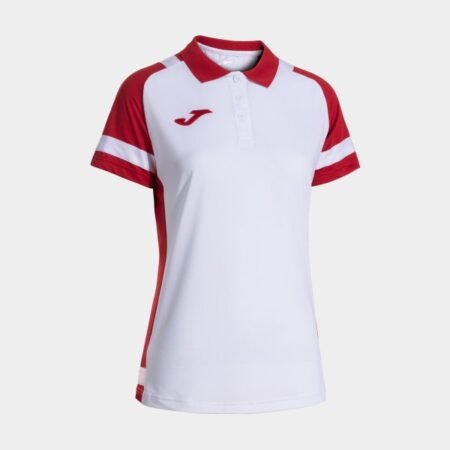 LIDER SHORT SLEEVE POLO WHITE RED