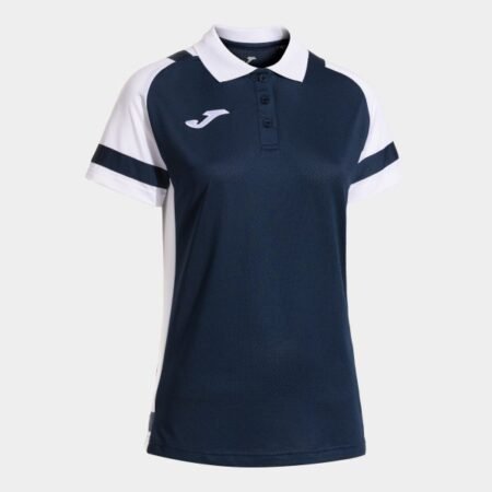 LIDER SHORT SLEEVE POLO NAVY BLUE WHITE