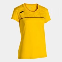 RECORD III SHORT SLEEVE T-SHIRT YELLOW