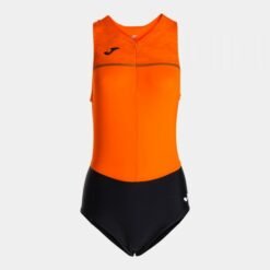 RECORD III BODYSUIT ORANGE BLACK