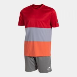 KIDS CAMP SET RED GREY