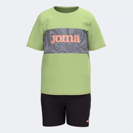 KIDS CAMP SET LIME BLACK