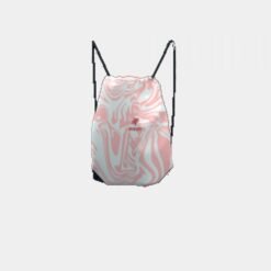 KIDS CAMP GYM SACK  PINK WHITE