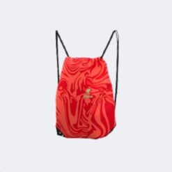 KIDS CAMP GYM SACK  CORAL RED