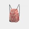 KIDS CAMP GYM SACK  ORANGE PINK