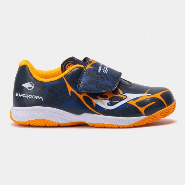 SUPER COPA JR 2503 NAVY BLUE FLUOR ORANGE INDOOR