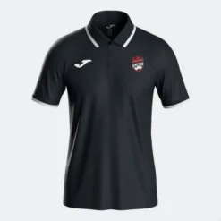 COMBI PREMIUM SHORT SLEEVE POLO BLACK WHITE