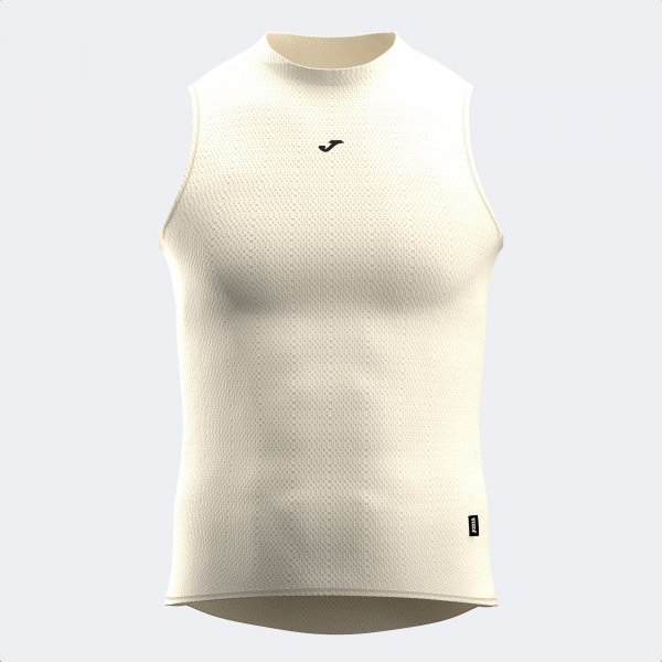 CRONO SLEEVELESS SHIRT BEIGE
