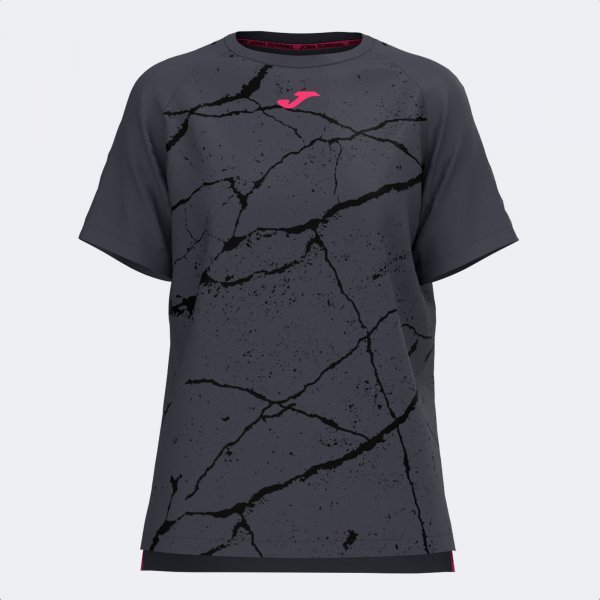 R-NIGHT SHORT SLEEVE T-SHIRT DARK GRAY BLACK