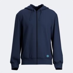 INDOOR GYM ZIP-UP HOODIE NAVY BLUE | 102970.345
