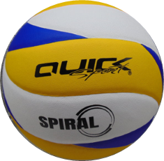 Volejbalová lopta PU Micro Fiber SPIRAL 6 panels